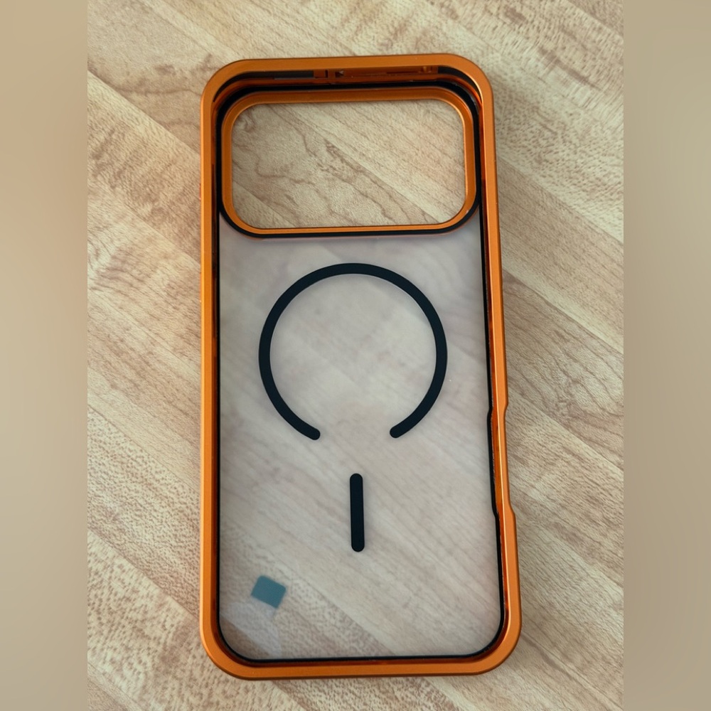 NWOT Case i phone 17 Pro Max Cosmic Orange ChubbyArmor Snap Pro Clip - Picture 2 of 2